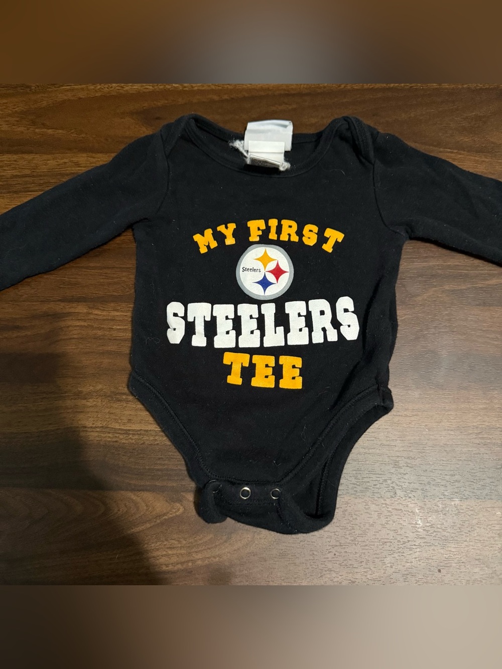 Baby boy Pittsburgh Steelers onesie
